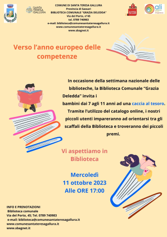 Biblioteca: verso l'anno Europeo delle competenze