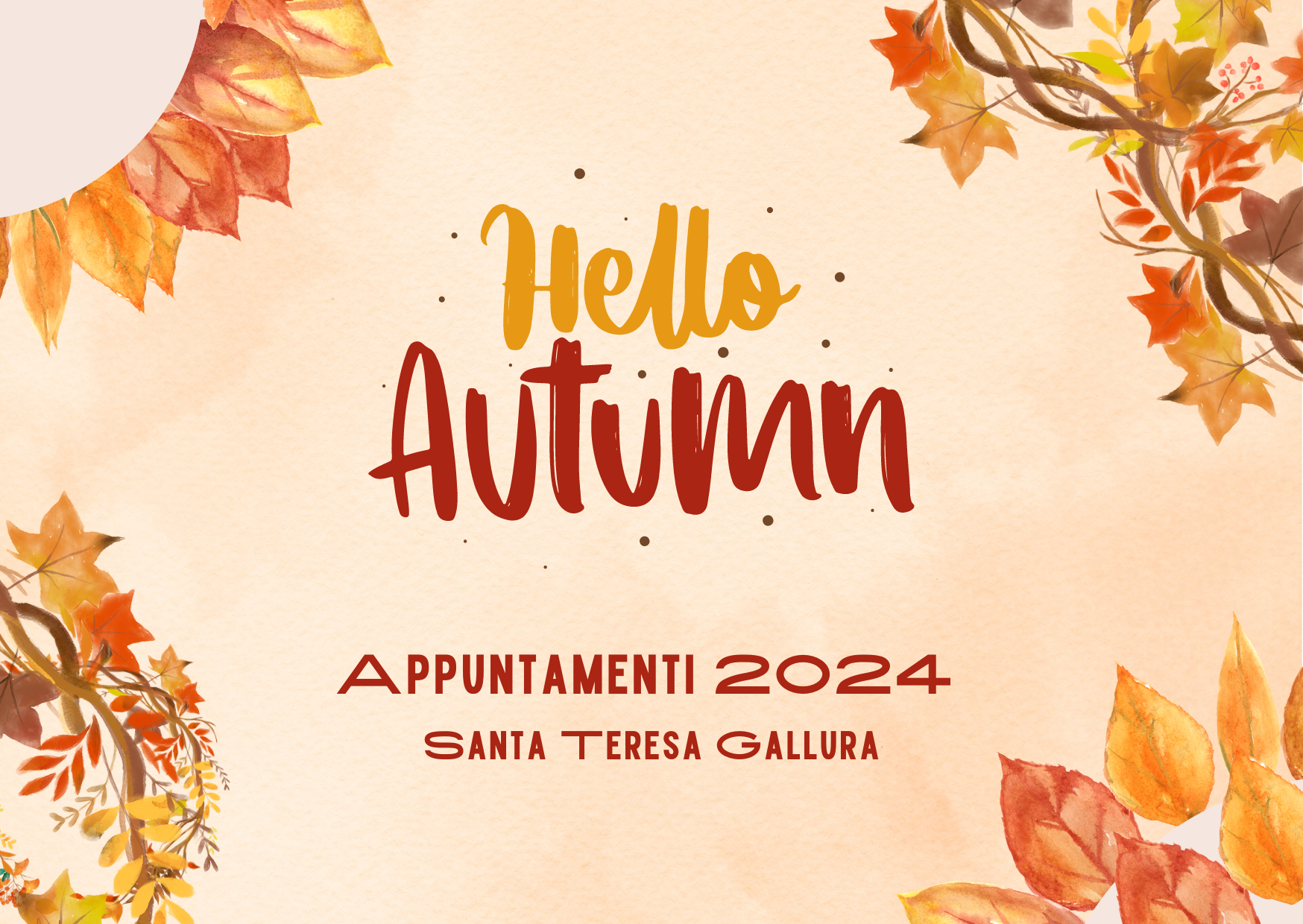 Ottobre 2024 - Eventi a Santa Teresa 