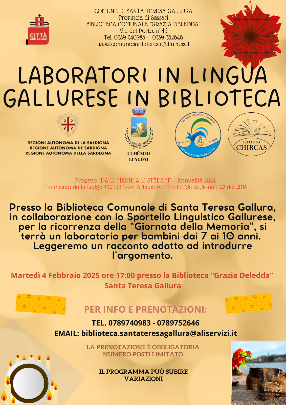 Laboratori in lingua gallurese