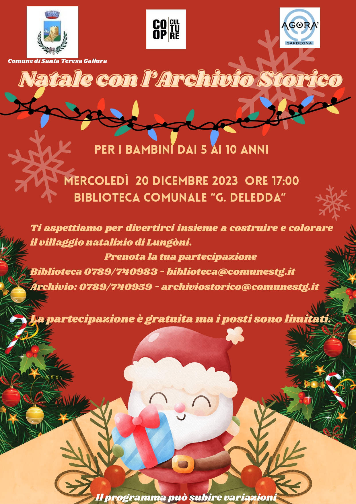 Natale con l'Archivio Storico