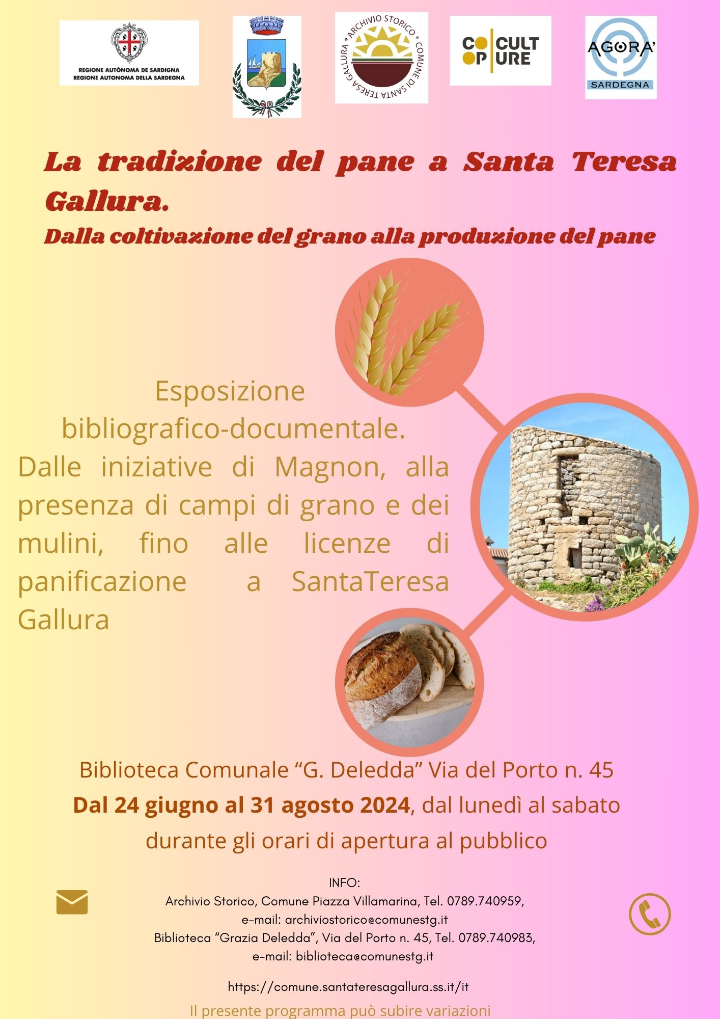 Archivio Storico - La tradizione del pane a Santa Teresa Gallura